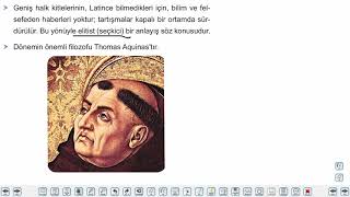 Eğitim Vadisi 11.Sınıf Felsefe 4.Föy M.S. 2.Yüzyıl - M.S. 15.Yüzyıl Felsefesi 1 Konu Anlatım Videoları