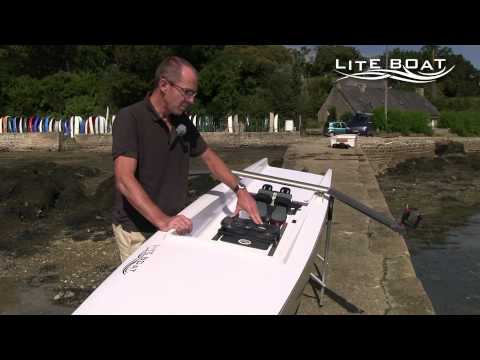 How to launch your Liteboat - the latest rowing boat