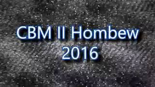CBM II Homebrew 2016 - Space Chase