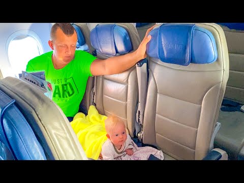 ЛЕТИМ ДОМОЙ.  В САМОЛЕТЕ С НИКОЙ. БРОТЬЯ БРОС ШОУ И 10 ЧЕМОДАНОВ