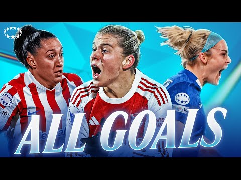 EVERY Women's Champions League Goal From Matchday 4!
