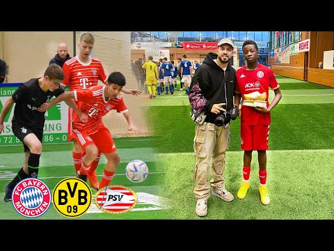 Bestes u 14 Turnier Europas mit Top Talenten von Borussia Dortmund Fc Bayern München & PSV!