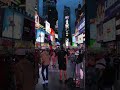 Manhattan Nightlife: Friday Night Walk in Times Square, New York, NY, USA #shorts #4k