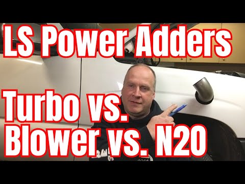 LS Power Adders Compared - Turbos vs. Superchargers vs. Nitrous