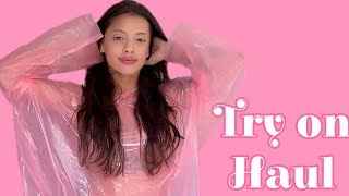 Download lagu 4K Micro Bikini Try-On Haul Transparent | Transparent Lingerie & See-Through Styles mp3