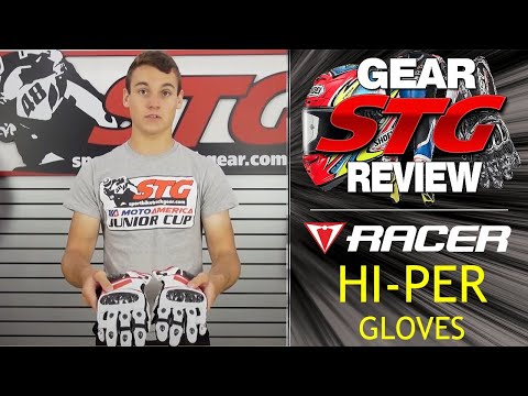 Racer Hi-Per Glove Review | Sportbike Track gear