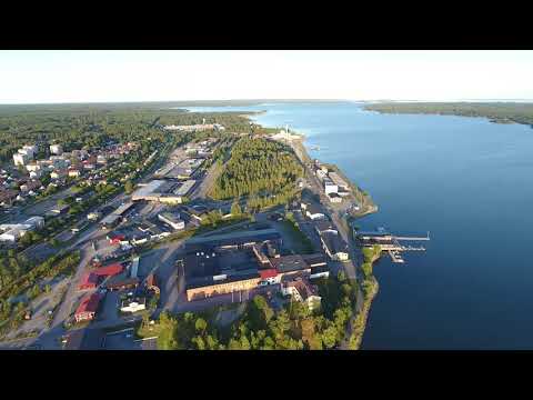 Hudiksvall From Above