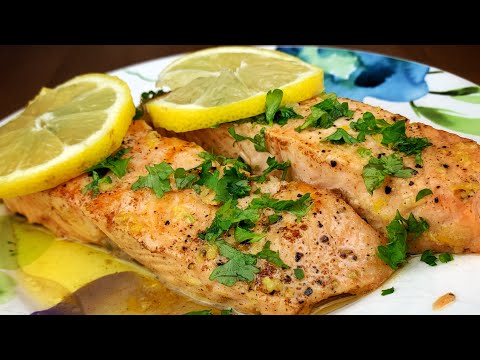 Mehr als LECKER Gebratener Lachs in Zitronenbutter-Sauce in nur 15 Minuten. Schnell und einfach #20