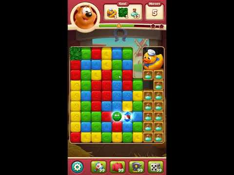 Toon Blast Level 5111 - NO BOOSTERS 🐻🐺🐱 | SKILLGAMING ✔️