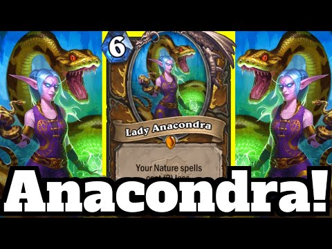 Lady Anacondra OTK! This Mini Set is BROKEN! | Hearthstone