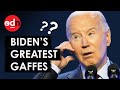 Joe Biden S Greatest Gaffes Of 2024