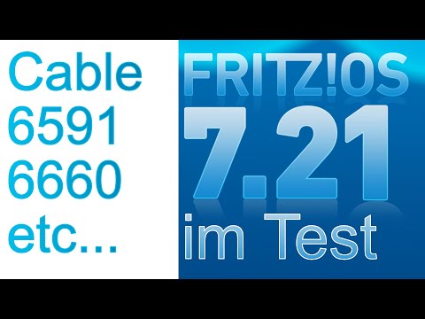 FRITZ!OS 7.21 für Cable Fritzboxen im Test (Ergänzungs-Test)