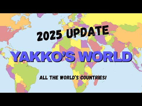 Animaniacs Yakko's "Nations of the World" Updated (2025)