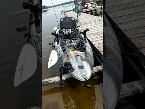 Rate the setup (Pelican, sentinal angler 100XP) #pelicankayak #fishing #garminfishfinder #kayak