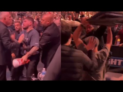 Бойцы Хабиба vs Диллон Дэнис - ВИДЕО КИПИША С РАЗНЫХ РАКУРСОВ / UFC 322