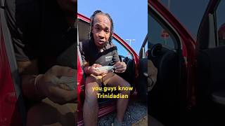Trying Trinidadian Doubles w/ pepper for the first time