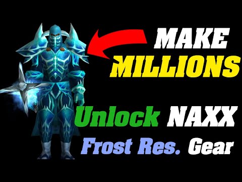How To Unlock Craftable Naxxramas Frost Resistance Gear!