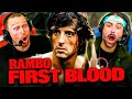 FIRST BLOOD (1982) MOVIE REACTION!! Rambo | Sylvester Stallone | Full Movie Review