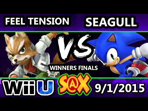 S@X 113 - Feel Tension (Fox) Vs. NS| Seagull (Sonic) SSB4 Grand Finals - Smash Wii U - Smash 4