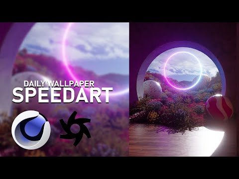 3D Render I Everyday/Daily render I Cinema4D and Octane render Speedart I Damongraphics