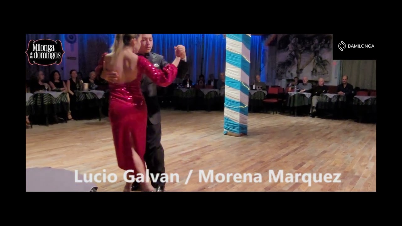 Lucio Galvan y Morena Marquez / Milonga de los Domingos - 11/06/2023 1/3