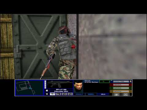 Rainbow Six Rogue Spear PC - Snow Base Terrorist Hunt One Man Only!