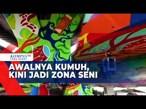 Dulu Kumuh Kini Berseni, Pemkot Bandung Sulap Kolong Jembatan Pasupati