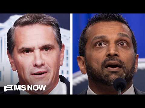 LIVE: AG Todd Blanche, FBI Director Kash Patel make a law enforcement announcement