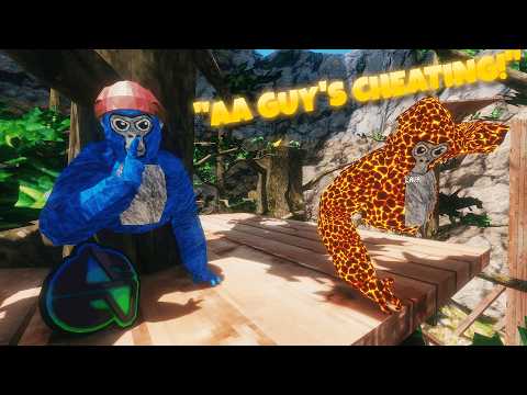 Destroying COMPETITIVE LOBBIES With THE AA BADGE! (Gorilla Tag VR)