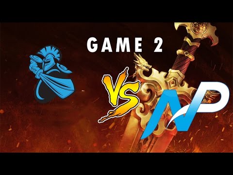 Newbee vs NP   Game 2   Group Stage   DAC 2017   English