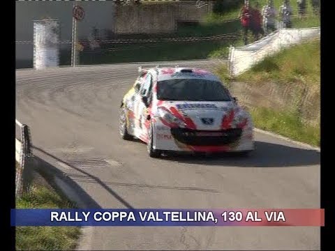 Rally Coppa Valtellina, 130 al via