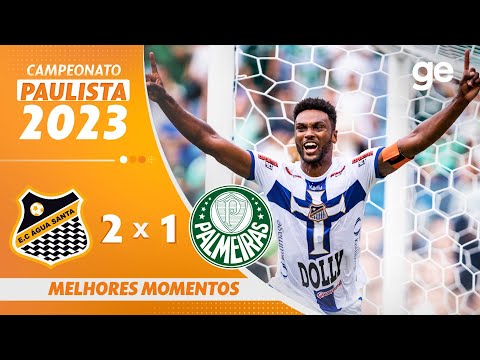 Gols e lances de Água Santa x Palmeiras