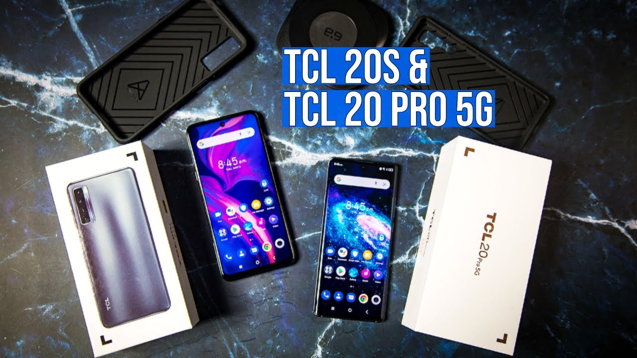 TCL 20 Pro 5G & TCL 20S Unboxing & Hands On