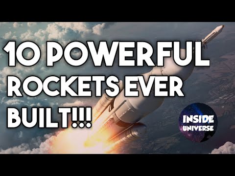 10 most powerful rockets ever built!!