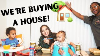 Our First Ever HOME!!! | Wing Stop MUKBANG