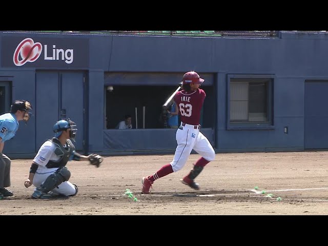 【ファーム】先制打!! イーグルス・入江大樹 レフトへのタイムリーヒット!!  2024年8月20日 北海道日本ハムファイターズ 対 東北楽天ゴールデンイーグルス