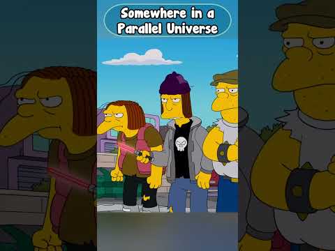Somewhere in the Simpsons Multiverse