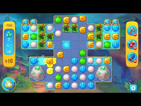 Fishdom 7051 Level - 19 moves - NO BooSTERS