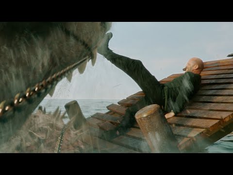 極悍巨鯊2:深溝電影海報