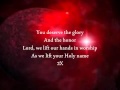 You Deserve The Glory {Lyrics} ❦Terry McAlmon❧