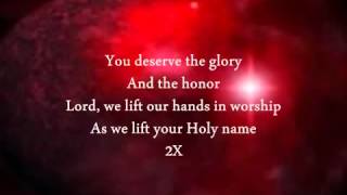 You Deserve The Glory {Lyrics} ❦Terry McAlmon❧