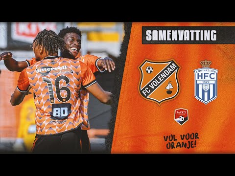😍 Titelkandidaat op de knieën | Samenvatting Jong FC Volendam - Koninklijke HFC (2022-2023)