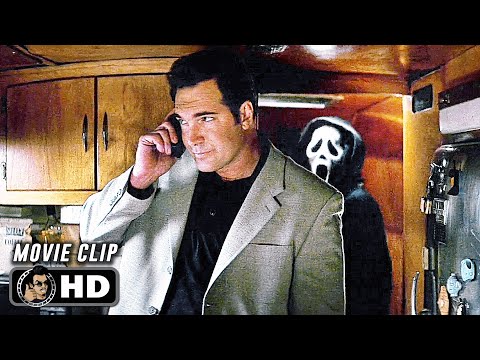 Ghostface Vs Bodyguard Scene | SCREAM 3 (2000) Movie CLIP HD