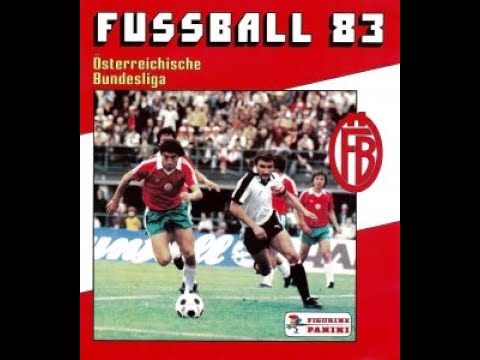 STICKERS PANINI AUSTRIAN CHAMPIONSHIP 1983 WR SPORTKLUB PSK