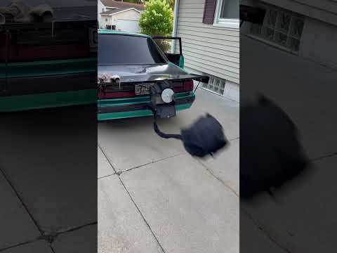 GRIFFEY gets AIR!!! #chute #stroud #co2 #mustang #griffey #streetcar