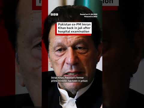 Pakistan ex-PM Imran Khan back in jail after hospital examination. #BBCNews