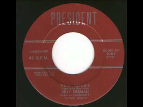 BILLY MERMAN   900 MILES
