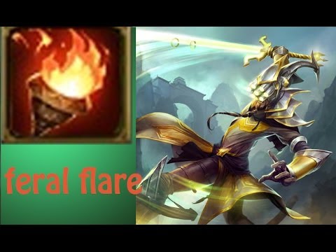 How to Play Master Yi Jungle- Feral Flare Power!