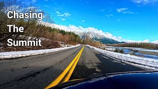 Snowy Drive Thru Snoqualmie Valley to Little Si Mountain