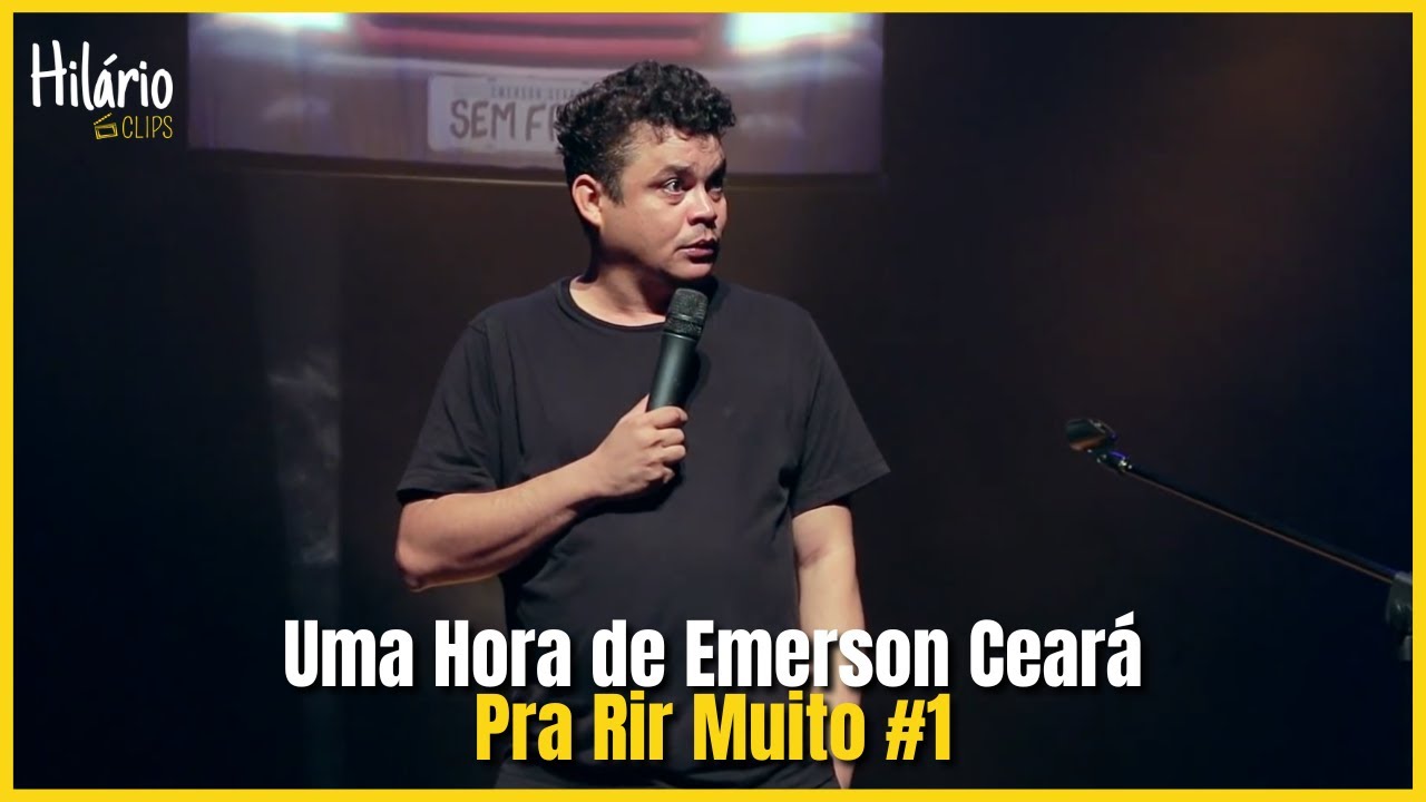 Uma Hora de Emerson Ceará | Pra Rir Muito #1 #comedia #standup #emersonceará
